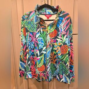 Lilly Pulitzer Activewear Jacket Full Zip